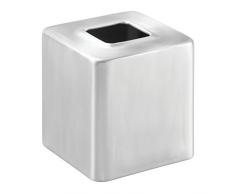 Interdesign 39440EU Alumina Cache-Boite Ã Mouchoirs pour Coiffeuse Zinc MoulÃ© Sous Pression BrossÃ© 13,34 x 13,335 x 14,94 cm