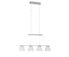 Wofi 7270.04.64.0000 Ava Lampe Ã LED suspendue Ã hauteur ajustable Nickel