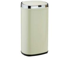 Morphy Richards Poubelle Automatique 42 L, Métal, crème, 42 L
