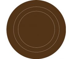 Wallpops Lot de 4 Stickers muraux pour Chambre de bÃ©bÃ© en Forme de Cercles concentriques Expresso