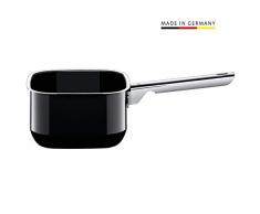 Silit 2104295099 Casserole Haute sans Couvercle, Ãmail, Noir, 24 cm
