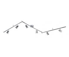 Wofi 950306010000 Hoorn Spot 6 LEDs 5 W Chrome 150 x 14 cm