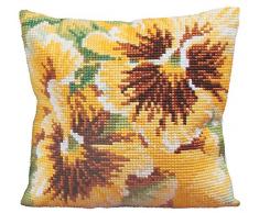 Collection DArt 5097 Automne Kit de Coussin Gros Trous Coton Multicolore 50 x 45 x 0,1 cm