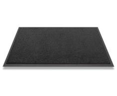F & S Candy Paillasson dentrée de Haute qualité Robuste et Lavable, 90 x 150 cm Couleur Noir. Fabriqué en Europe.