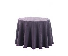 Martina Home Ribera Nappe pour Table Camilla Redonda de 90 Lilas