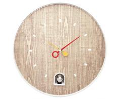 NeXtime 5220WI Horloge Murale, Plastique, White, 30 cm