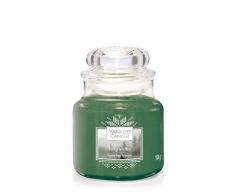Yankee Candle bougie jarre parfumée, petite taille, Sapins dans la brume, collection Noël alpin, jusquâà 30 heures de combustion