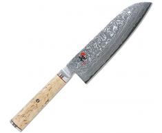 Miyabi 34374-181-0 Couteaux Japonais Santoku 180 mm Argent