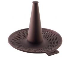 Lékué 0220350M10M017 Moule à Bagels Silicone Brun 12,4 x 10,3 x 13,5 cm 6 pièces