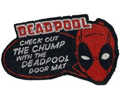 Deadpool Check Out The Chump Paillasson ImprimÃ© Coco Dessous PVC