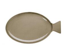 ASA Plat à Poisson 15121141, Porcelaine, tonca, 30 x 15 x 2 cm