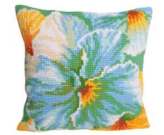 Collection DArt 5094 Printemps Kit de Coussin Gros Trous Coton Multicolore 50 x 45 x 0,1 cm