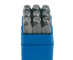 Draper 37337 3/16 Chiffres 0 à 9 Kit de Tampons