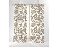 Martina Home Cologne Rideau avec Oeillets, Tissu, 29Â x 2Â x 38Â cm 29x2x38 cm Marron