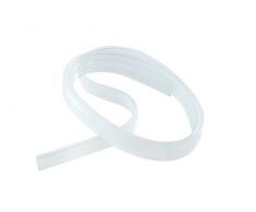Croydex Joint pour écran de baignoire Transparent Pour trous de 8 à 18 mm de large 1 m