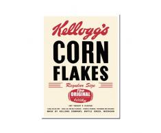 Nostalgic Art Merchandising 14256 Kelloggs Corn Flakes Retro Kit Aimant 8 x 6 CM