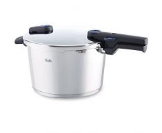Fissler Vitaquick / Autocuiseur Ã Induction (8 Litres, Ã 26 Cm) Cuiseur Ã Vapeur En Acier Inoxydable, 2 Niveaux de Cuisson, Avec Insert, Empilable, AdaptÃ© Ã LInduction