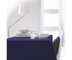 Today 256306 Nappe Ronde Polyester Ciel dorage/Bleu Marine 180 x 180 cm