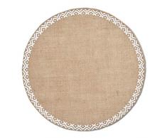 Zeller Set de Table Lin Naturel, Ethno, Ã38