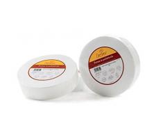 Decora polystyrène Disc Forme sucette gâteau pour décoration, Blanc cassé,, Polystyrène, ecru, 20 x 10 cm