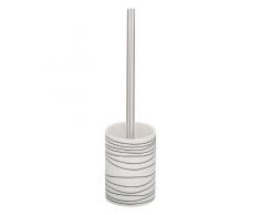 Zeller 18251 Brosse WC céramique blanc 9,5 x 34 cm