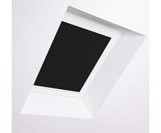 Bloc Store pour fenêtre de Toit Velux Cadre en Aluminium Blanc occultant Noir MK4