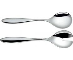 Alessi Sg38/14 Mami Couverts à Salade en Acier Inoxydable 18/10 Brillant