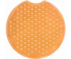 Grund Mamor Tapis de Bain 100% Caoutchouc synthÃ©tique, sans PVC, Orange, 55 x 55 cm