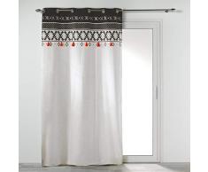 coton dintÃ©rieur rideau a oeillets 140x245 cm coton tribaly top