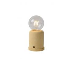 Lucide MABLE - Lampe De Table - Ã 10 cm - Jaune
