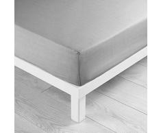 douceur dintÃ©rieur drap housse 2 personnes 140x190 cm lina galet