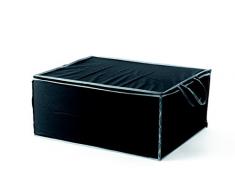 COMPACTOR Housse de Rangement pour Couette, Fermeture Zippée 100% Hermétique, Anti-Poussière, Noir, Polypropylène et EVA, 55 x 45 x H. 25 cm, RAN6273