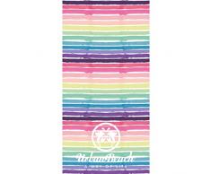 Urban Beach Coup de Pinceau Serviette de Plage, Multicolore
