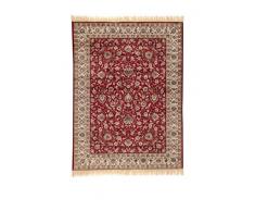 ABC Tapis Hereke 2Â Rouge/Boue 100Â x 140Â cm