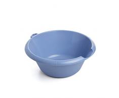TATAY 1140300 Cuvette Ronde 6L Bleu, Plastique, 35,7 x 35 x 14,2 cm