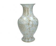 Leewadee Vase en céramique 19 x 19 x 35 cm