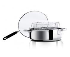 Aeternum y0dvfg0260 Divine Friteuse 26 cm, adapté à linduction, acier