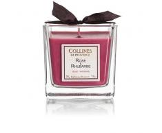 Collines de Provence 2210BPRORH Bougie parfumÃ©e, Transparent, 7,5cmx7,5cmx8cm