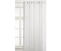 Linder 0207 /AR/375AB Rideau Le Macumba Fileté Argent Oeillets 135 x 260 cm
