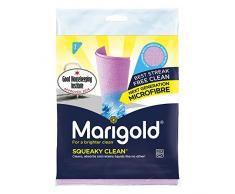 MARIGOLD Souci Jouet couineur Clean Streak Gratuit, Chiffon en Microfibre Violet, Lot de 25