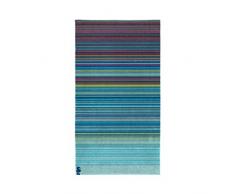 Seahorse Serviette de Plage Bleu