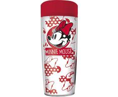 Grupo Erik Editores Gobelet de Voyage Minnie, Porcelaine, Blanc, 20Â x 8Â x 20Â cm