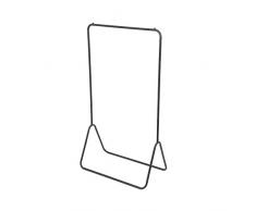 Compactor RAN7656 Portant Acier Inoxydable Noir 80 x 41 x 147 cm