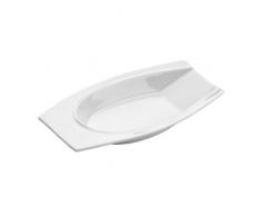 Premier Housewares 0722519 Plat de Service en Porcelaine Blanc