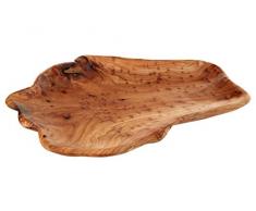 Premier Housewares Kora Bois de CÃ¨dre Plat de Service, Bois de cÃ¨dre Naturel