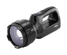 ANSMANN Projecteur rechargeable de travail professionnel HSL 1,3 W / Lampe torche portative directionnelle avec batterie intÃ©grÃ©e et aimant / Lampe torche robuste pour le camping, la chasse ou latelier