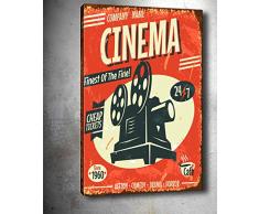 Bonamaison Peinture sur toile, multicolore, 30 x 40 cm - Conçu et fabriqué en Turquie