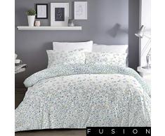 Fusion Ombre Leopard Parure de lit Facile dentretien, Bleu, Simple