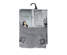 douceur dintÃ©rieur panneau a oeillets 140x240 cm voile sable curvy gris