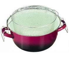 Ibili 931624 VolcÃ¡n Friteuse avec panier 24 cm